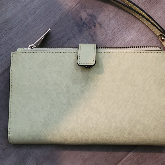 Michael Kors Yellow Phone Wristlet - Picture 2 of 4